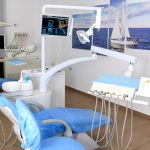 Dental treatment room at Saranda Dental Center
